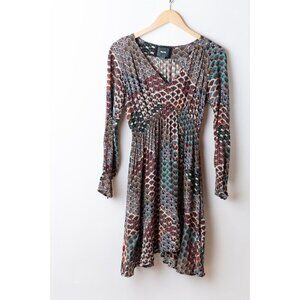 Anthropologie Maeve Women's Size S Multicolor Boho Dress Slip Swing